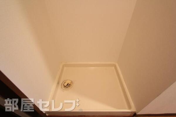 洗濯機置き場です。