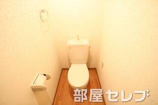 清潔感あるトイレ。