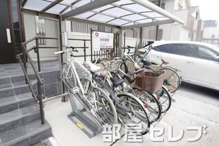 自転車置場。