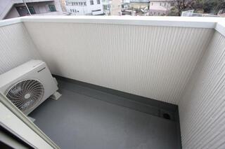 水はけのよいベランダです。