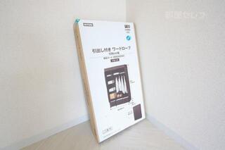 収納はワードローブで移動させやすいです。