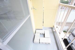 室外洗濯機置場です。