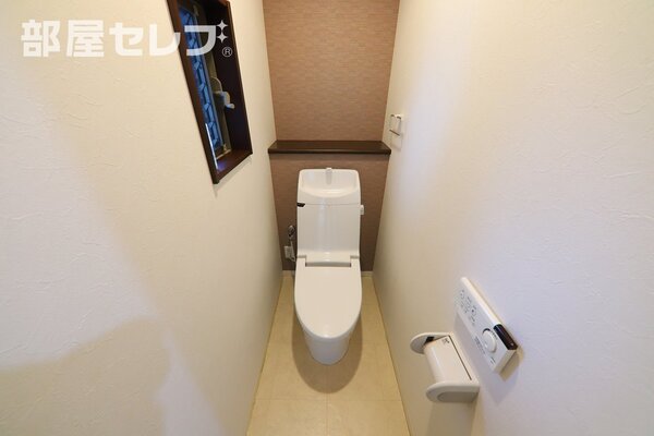 トイレでくつろげます