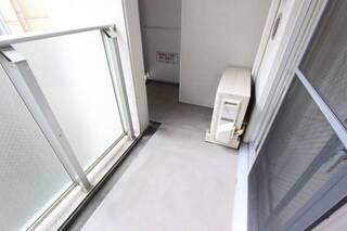 日当たりのいいバルコニー