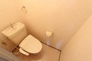 トイレで考え事でも。