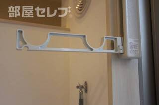 室内物干しあり。