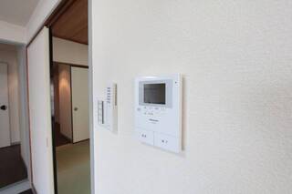 来訪者も安心システムです。