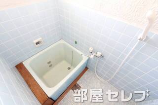 シャワー付きバスルーム。