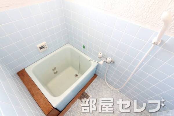 シャワー付きバスルーム。