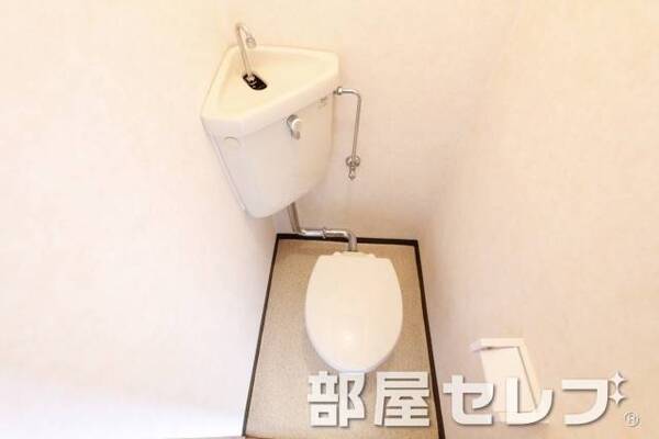 清潔感あるトイレ。