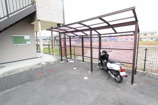 駐輪場です。