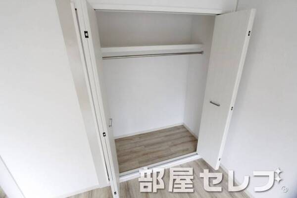 クローゼット付きです。