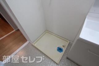 洗濯機置き場です。