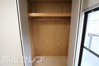 北側のお部屋の収納です。