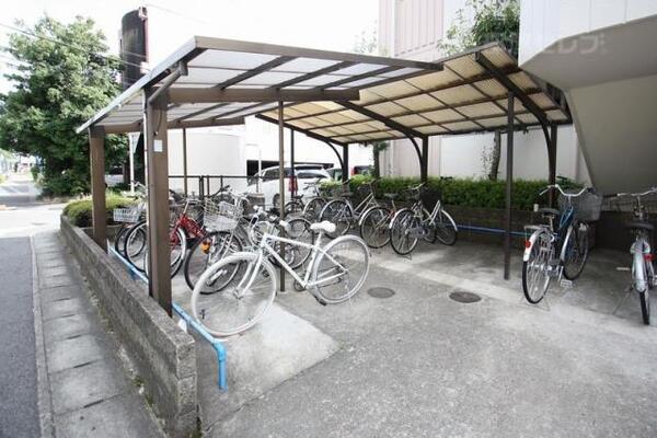 駐輪場があります。（イメージ）