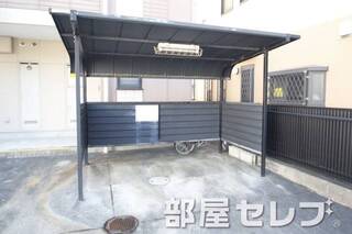 自転車置場。