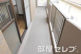 日当たりの良いベランダです。