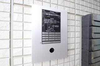 オートロック付きで安心ですね。　※イメージ