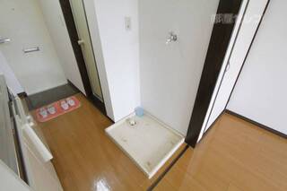 室内洗濯機置き場です。