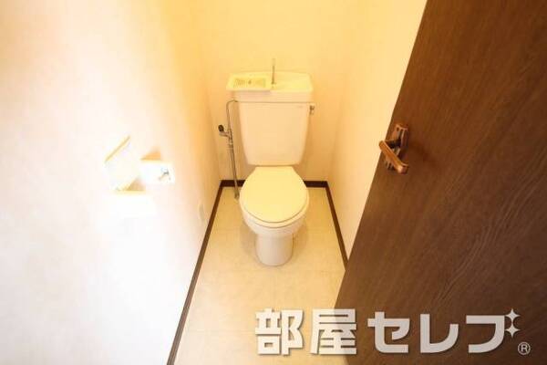 トイレもきれいにしています。