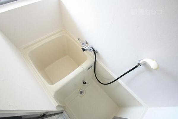 コンパクトなお風呂です。