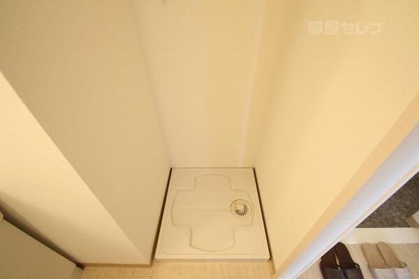 室内洗濯機置場です。
