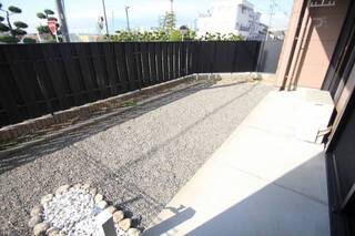 庭付きっていいですね。