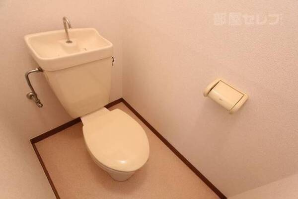 生活感のあるトイレ