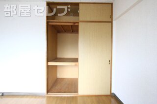 ゆったりとした収納です。