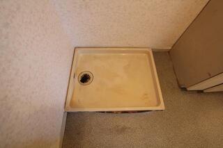 洗濯機置場です。