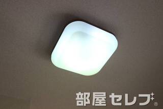 照明付きです。