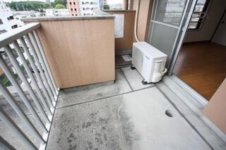 南側のベランダです。