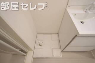 室内洗濯機置場です。