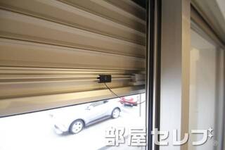 防犯シャッター。