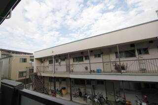 ベランダからの景色です。