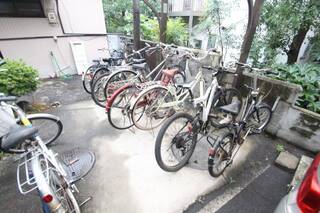 駐輪場です。