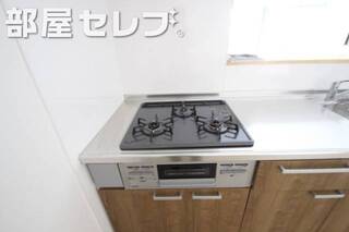 室内洗濯置き場。