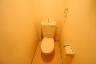 トイレもきれいにしています。