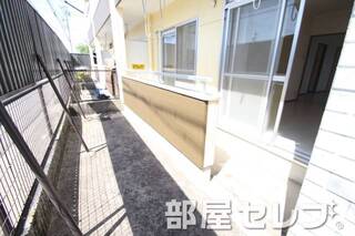 専用庭。他号室の写真です。