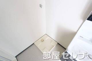 室内洗濯置き場です