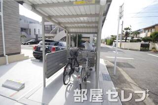 自転車置場。