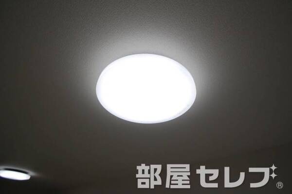 照明。
