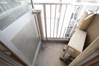 東側にベランダ。
