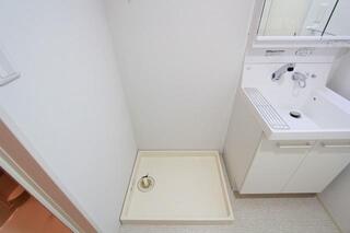 室内洗濯機置き場です。