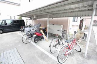 駐輪場です。