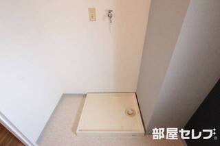 洗濯機置き場です。