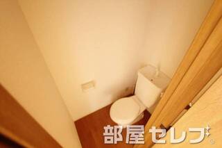清潔感あるトイレです。