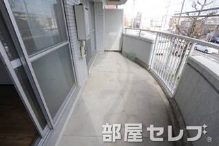 広々バルコニーです。