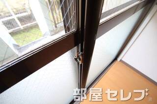 網ガラス。