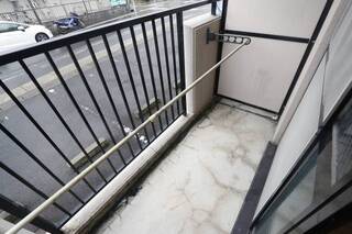 広々バルコニーです。